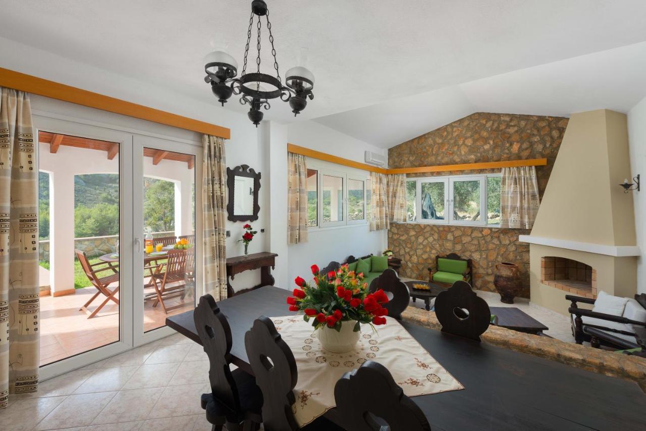 Villa Krokali Lindos Экстерьер фото